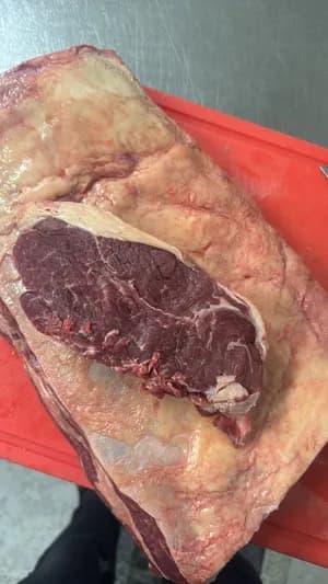 Irish nature striploin