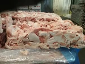 Frozen pork trimmings 90/10