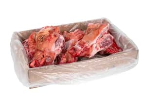 Frozen Pork half heads, without ear, without brain and jowls, cleaned with cheek meat in.