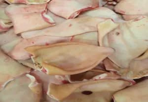 Pork ears flaps