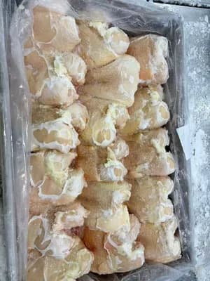 Bone-in and skin-on chicken breast